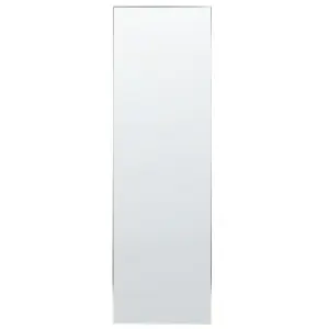 Standing Mirror BEAUVAIS Metal Silver