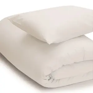 Belledorm Easycare Percale Duvet Cover White (Kingsize)