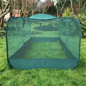 GardenSkill Pop Up XL Garden Fruit Vegetable Cage & Plant Protection Crop Cover 2x1x0.75m H