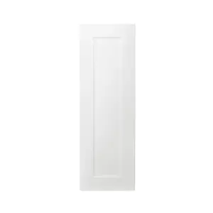 GoodHome Artemisia Matt white Classic shaker Tall wall Cabinet door (W)300mm (H)895mm (T)18mm