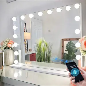 Vanity Rectangle Bluetooth LED Metal Mirror