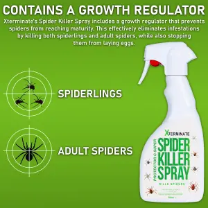 Xterminate Spider Repellent Spray 500ml x2