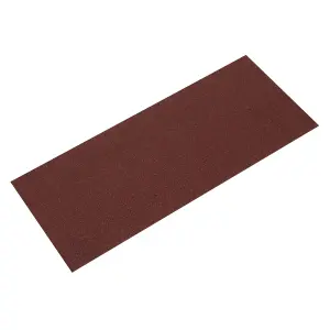 Sealey Orbital Sanding Sheet 115 x 280mm 100 Grit Pack of 5 Pieces CS115100/5