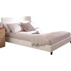 Morgana Upholstered Bed Frame White / Single (3')