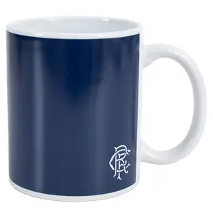 Rangers FC Half Tone Mug Red/White/Royal Blue (One Size)