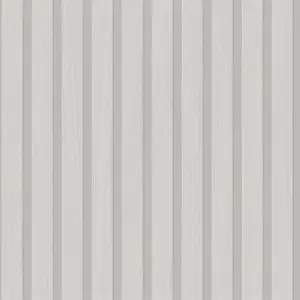 Contemporary Wood Slat Silvery Grey