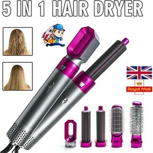 (5 in 1 Professional Air Wrap Hair Styler Curler) 5 in 1 Professional Air Wrap Hair Styler Curler