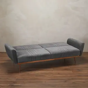 Nico Grey Click Clack Sofa Bed