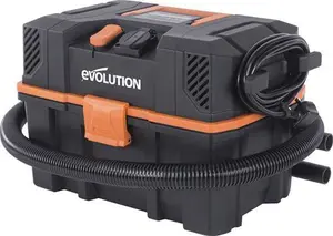 Evolution R15VAC 15L Wet & Dry Vacuum Cleaner With 1700W Power Take Off 230V