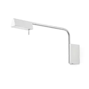 Luminosa Academy LED Indoor Wall Lamp Chrome