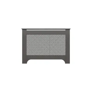 Mayfair Medium Grey Radiator cover 815mm(H) 1115mm(W) 190mm(D)