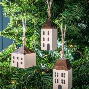 6 Piece Hanging Figurine Ornament Set