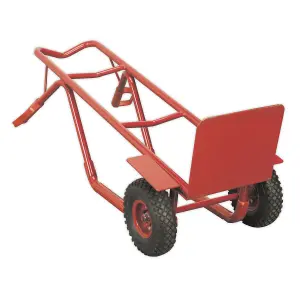 Sealey Sack Truck With Pneumatic Tyres & Handgrips 300kg Capacity CST999