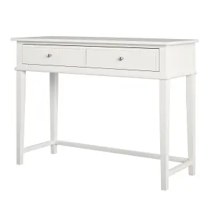 Franklin Writing Desk with 1 Drawer White