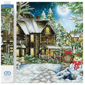 WINTER WONDERLAND - Diamond Painting Kit: Winter Wonderland - Diamond Dotz