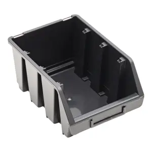 Performance Power Black Medium Slimline Organiser bin