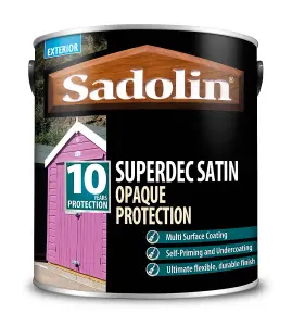 Sadolin Opaque Wood Protection Clear 2.5L