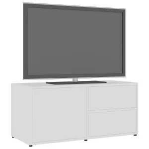 vidaXL TV Cabinet White 80x34x36 cm Engineered Wood