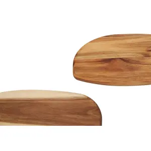 Interiors by Premier Versatile Set Of 2 Serving And Chopping Board, Stylish Chopping Board , Sustainable Kitchen Cutting Board