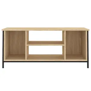 Berkfield TV Cabinet Sonoma Oak 102x35x45 cm Engineered Wood