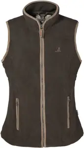 Percussion Ladies Scotland Fleece Gilet, Khaki / XL