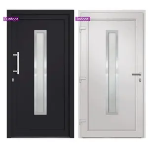 Fechteler Front Door Anthracite / Left Handing / 200cm H x 108cm W x 7cm D