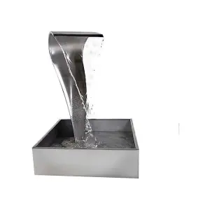 Primrose Stainless Steel Reservoir For Water Features 140L