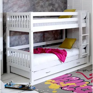 Solorzano European Single (90 x 200cm) Standard Bunk Bed