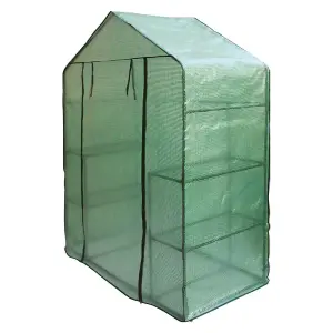 Walk In Greenhouse Compact Cover - Spare Replacement Cover - High Quality PE Cover - Easy No Tool Application