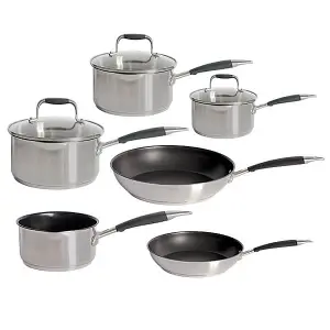 Stoven Soft Touch Induction 5 Piece Cookware Set plus 20cm Frying Pan