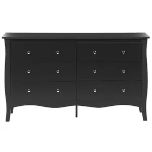 6 Drawer Chest Black WINCHESTER