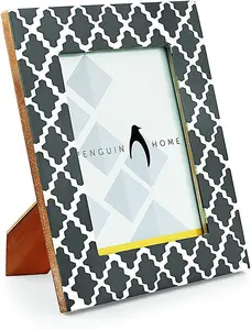 Penguin Home Photo Frame Criss - Cross Design