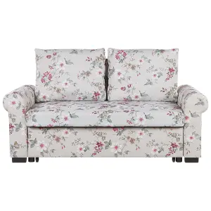 Beliani Retro Sofa Bed SILDA Multicolour