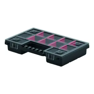 Performance Power Black Organiser with 12 compartments