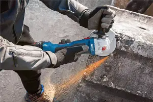 Bosch GWS 18V-7 18v 125mm Brushless Angle Grinder 2x 5.0ah Batteries + L-BOXX