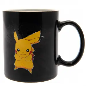 Pokemon Heat Changing Mug Black (One Size)