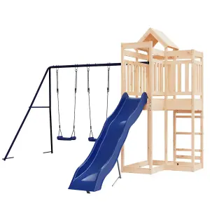 Berkfield Outdoor Playset Solid Wood Pine