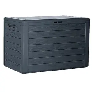 190 Litre Multipurpose Outdoor Garden Furniture Storage Box for Garden Items