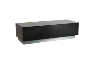 Element TV-Stand with 1 Flap Black 1250