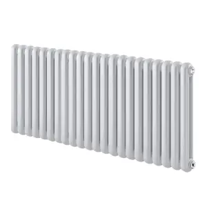 Estelle White Horizontal Column Radiator - 600x1340mm