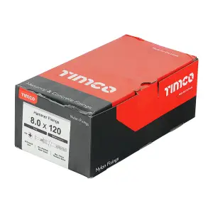 TIMCO Nylon Hammer Fixings - 8.0 x 120