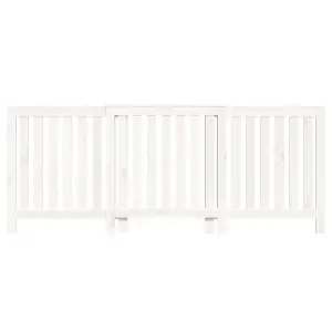 Berkfield Radiator Cover White 210x21x85 cm Solid Wood Pine