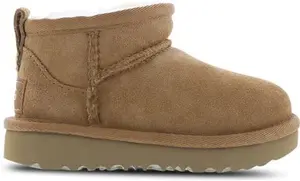 UGG Classic Unisex Shoes - Brown - Size: 9 - Leather - Foot Locker