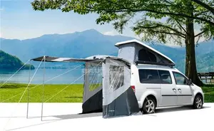 Tailgate Tent VW Caddy - Brunner Pilote (Vehicle Type: VW Caddy 4) - Camper Happy