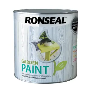 Ronseal Outdoor Garden Paint 2.5L Lime Zest