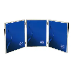 Kenro Silver Plated Triple Photo Frame 7x5 Inch / 13x18cm Symphony Classic Series - SY1318/3