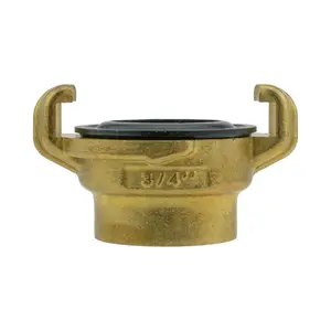 Professional Geka type brass claw hose connectors/fittings, (3/4" bsp female)