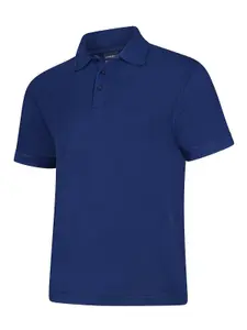 Uneek - Unisex Deluxe Poloshirt - 50% Polyester 50% Cotton - French Navy - Size XS