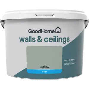 GoodHome Walls & ceilings Carlow Matt Emulsion paint, 2.5L