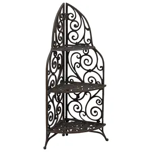 Woodside Cast Iron 3 Tier Plant Rack